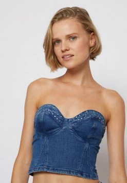 Pepe Jeans MONROE - Blouse - DENIM 13 Pepe Jeans MONROE - Blouse - DENIM -Pepe Jeans Soldes Magasin 1973ae873499450583ace815cd5860bb