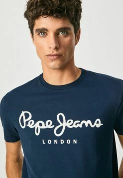 Pepe Jeans ORIGINAL STRETCH - T-shirt Imprimé - Azul Marino 9 Pepe Jeans ORIGINAL STRETCH - T-shirt Imprimé - Azul Marino -Pepe Jeans Soldes Magasin 19ced557aa374e538d2b559935f2d1e8