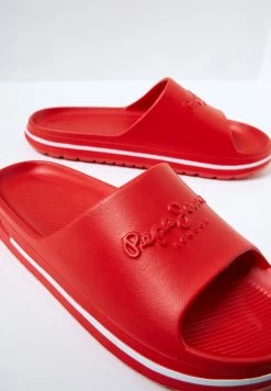 Pepe Jeans BEACH - Sandales De Bain - Rot -Pepe Jeans Soldes Magasin 1a42a2962fa144419dca0f3ca9d44ae1