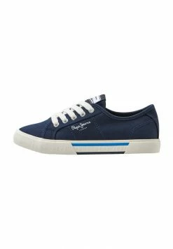 Pepe Jeans BRADY BOY BASIC - Baskets Basses - Azul Marino