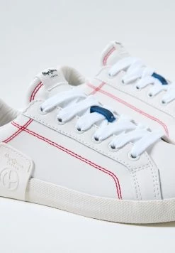 Pepe Jeans KIOTO TECH - Baskets Basses - White -Pepe Jeans Soldes Magasin 1a77eaed59ab4a06af8c8668846e5b52