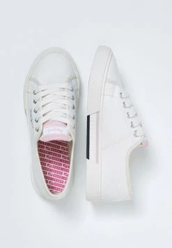 Pepe Jeans BRADY BASIC - Baskets Basses - Blanco -Pepe Jeans Soldes Magasin 1acd9d2449ad48dd9eb039d8ac223286