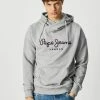 Pepe Jeans GEORGE - Sweat à Capuche - Gris Marl