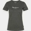 Pepe Jeans MAHSA - T-shirt Imprimé - Charcoal