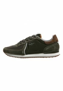 Pepe Jeans TINKER CITY SMART - Baskets Basses - Verde Caqui