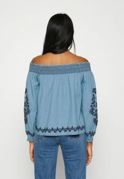 Pepe Jeans HADRIA - Blouse - Denim -Pepe Jeans Soldes Magasin 1c07384dcc80498585abc66093795748