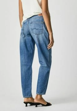 Pepe Jeans AVERY - Jean Droit - Blue Denim -Pepe Jeans Soldes Magasin 1c83e8939dc94dd5bf7fcfde9dac1d93