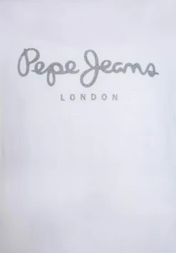 Pepe Jeans HANA GLITTER - T-shirt à Manches Longues - White 5 Pepe Jeans HANA GLITTER - T-shirt à Manches Longues - White -Pepe Jeans Soldes Magasin 1ca83a06a63c4ac08ab789661cb2f9a4