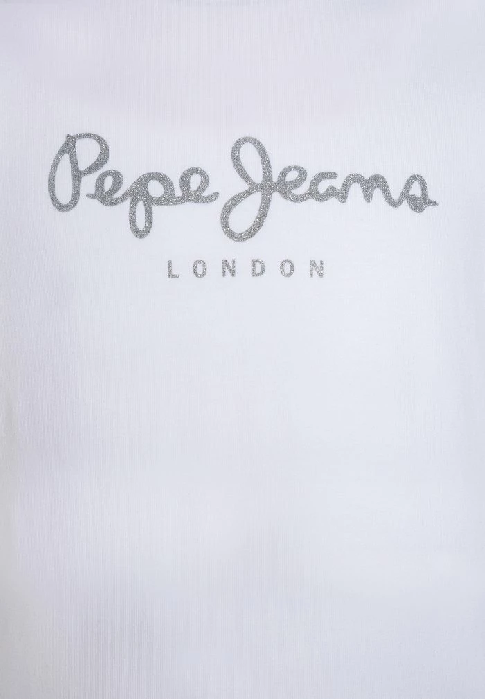 Pepe Jeans HANA GLITTER - T-shirt à Manches Longues - White 3 Pepe Jeans HANA GLITTER - T-shirt à Manches Longues - White – Image 3