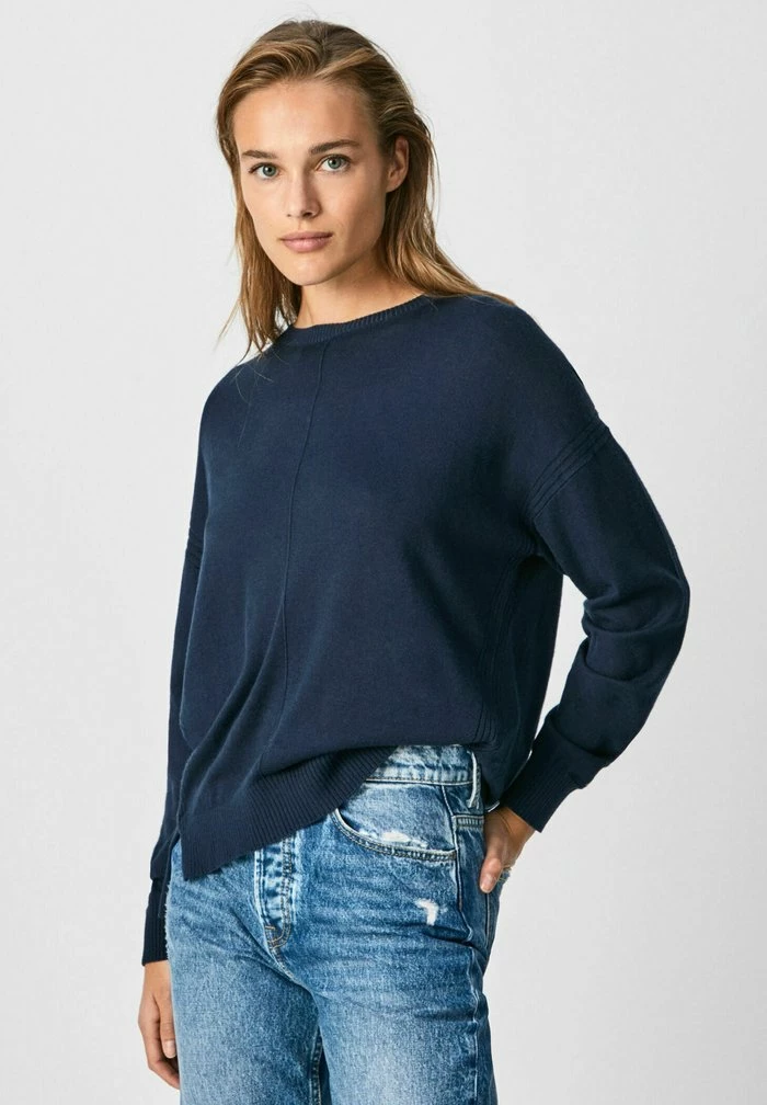 Pepe Jeans CAROL - Pullover - Dark Blue 1 Pepe Jeans CAROL - Pullover - Dark Blue