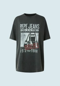 Pepe Jeans T-shirt Imprimé - Black -Pepe Jeans Soldes Magasin 1d58ed4b292a4a6b96fe3ba67005d194
