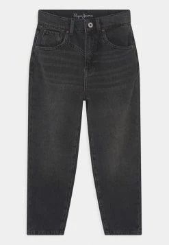 Pepe Jeans KARA MUMFIT - Jean Boyfriend - Authentic Black