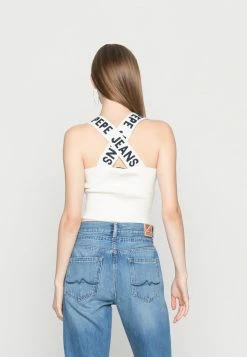 Pepe Jeans PALMER - Débardeur - Ivory -Pepe Jeans Soldes Magasin 1da5a8e4d3aa4ffb8c89946e8e4ab9bf