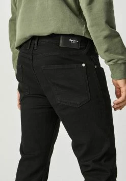 Pepe Jeans FINSBURY - Jean Slim - Black -Pepe Jeans Soldes Magasin 1ef21903316949dbb4de6fd4c16be99c