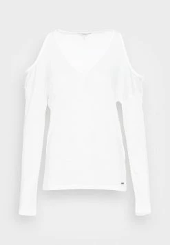 Pepe Jeans CORA - T-shirt à Manches Longues - White -Pepe Jeans Soldes Magasin 1f3accb2cfc4448f9c5a45fc6c72830c