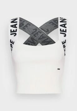 Pepe Jeans PALMER - Débardeur - Ivory -Pepe Jeans Soldes Magasin 1feee38699bb40599e33dcfca429a6f9