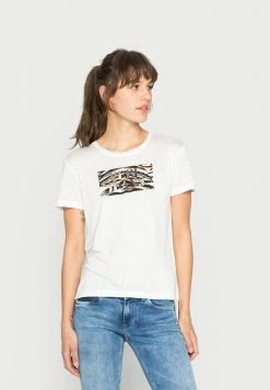 Pepe Jeans CAITLIN - T-shirt Imprimé - White