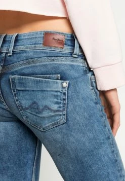 Pepe Jeans HOLLY - Jean Droit - Denim -Pepe Jeans Soldes Magasin 20f2074efca24b7eb6eae1296b9af60e