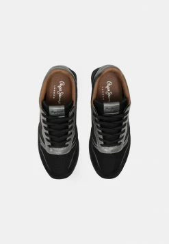 Pepe Jeans DEAN TOP - Baskets Basses - Black -Pepe Jeans Soldes Magasin 212d07b76133440f9bdf6dae0aff4c59