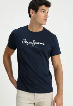 Pepe Jeans EGGO - T-shirt Imprimé - Dark Blue