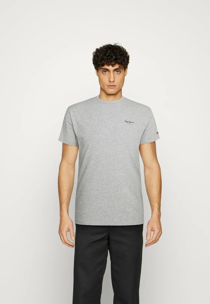 Pepe Jeans T-shirt Basique - Grey Marl 1 Pepe Jeans T-shirt Basique - Grey Marl