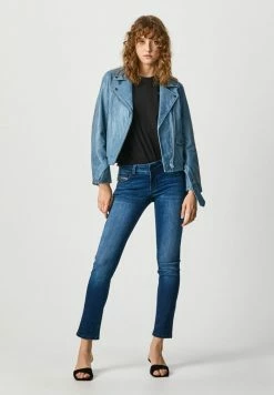 Pepe Jeans NEW BROOKE - Jean Slim - Denim -Pepe Jeans Soldes Magasin 21996972fc1e4014b16f69d7c707070e