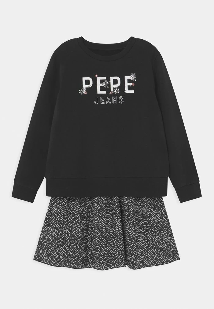 Pepe Jeans MELANIA - Robe De Jour - Charcoal 1 Pepe Jeans MELANIA - Robe De Jour - Charcoal