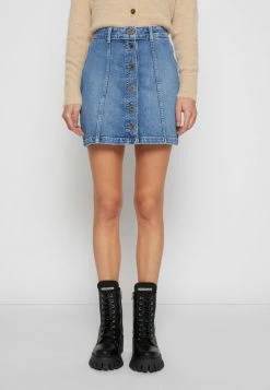Pepe Jeans TWIGGY - Minijupe - Ocean Blue Vintage Wash