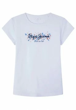 Pepe Jeans HATTY - T-shirt Imprimé - Blanco