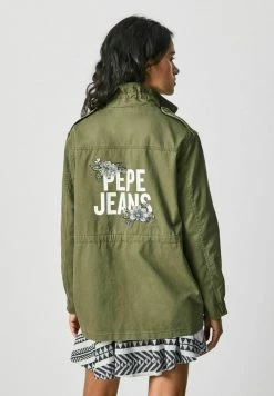 Pepe Jeans FILIPA - Veste Légère - Camuflaje -Pepe Jeans Soldes Magasin 2332419b64a14b65a35997fe29abfb9a