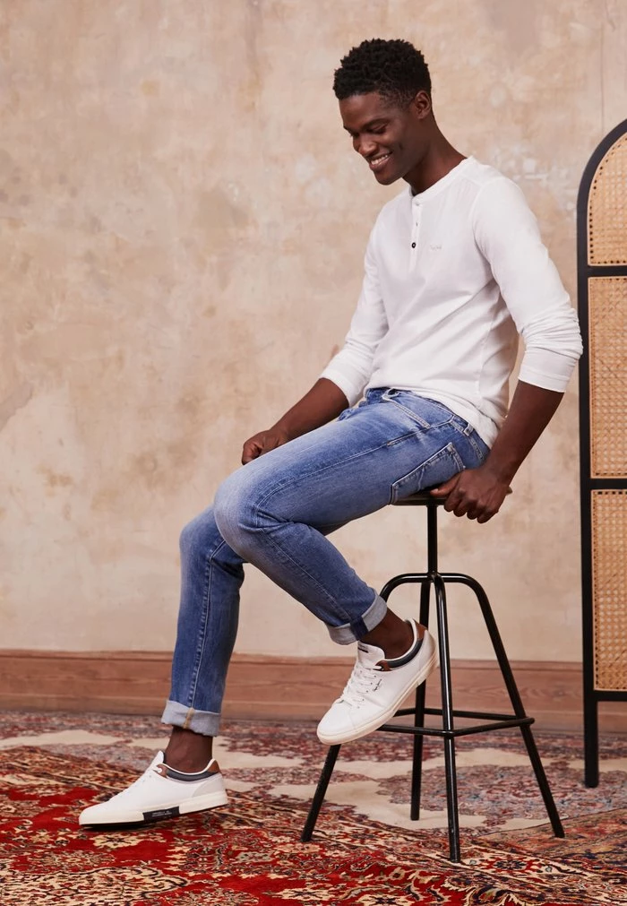 Pepe Jeans STANLEY - Jean Slim - Blue Denim 2 Pepe Jeans STANLEY - Jean Slim - Blue Denim – Image 2