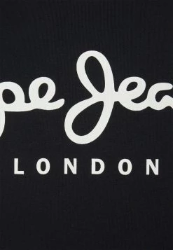 Pepe Jeans ORIGINAL STRETCH - T-shirt Imprimé - Black -Pepe Jeans Soldes Magasin 251395716620458f97e28f9655ed0d68