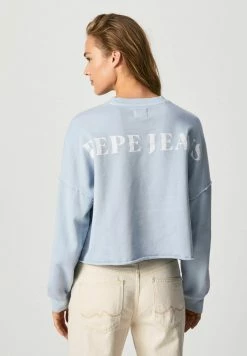Pepe Jeans CLOUDIE - Sweatshirt - Dazed Blue -Pepe Jeans Soldes Magasin 25c4881a6f2c4bd0a8d6d3443dc7cca9