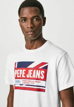 Pepe Jeans ADELARD - T-shirt Imprimé - Blanco -Pepe Jeans Soldes Magasin 2679cfc0d1af4d41be54012b69de984f