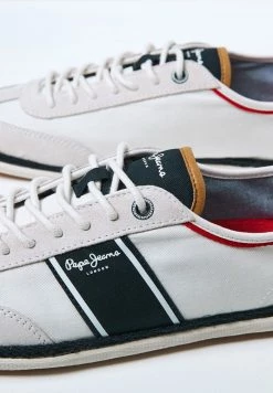 Pepe Jeans Baskets Basses - Blanco -Pepe Jeans Soldes Magasin 26fffd6e1a6f443d8bd229c33a83640e