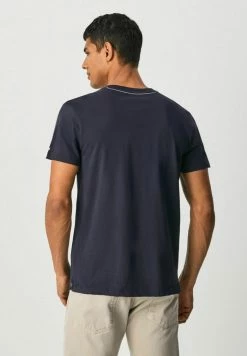 Pepe Jeans ALESSIO - T-shirt Imprimé - Airforce Blue -Pepe Jeans Soldes Magasin 273c1d962fa74b738304ae08258c534f