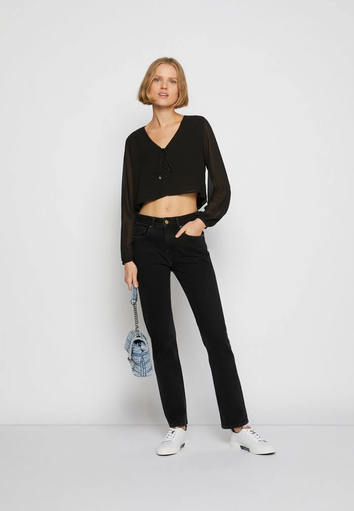 Pepe Jeans MARY FROM US - Jean Droit - Vintage Black Wash 4 Pepe Jeans MARY FROM US - Jean Droit - Vintage Black Wash – Image 4