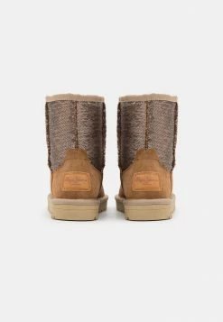 Pepe Jeans DISS SEQUINS - Bottines - Tobacco -Pepe Jeans Soldes Magasin 27c61e60d9354182831a1d8b7fdb40c9