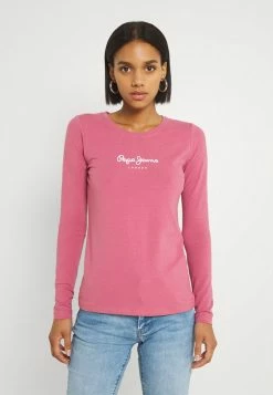 Pepe Jeans NEW VIRGINIA - T-shirt à Manches Longues - Washed Berry