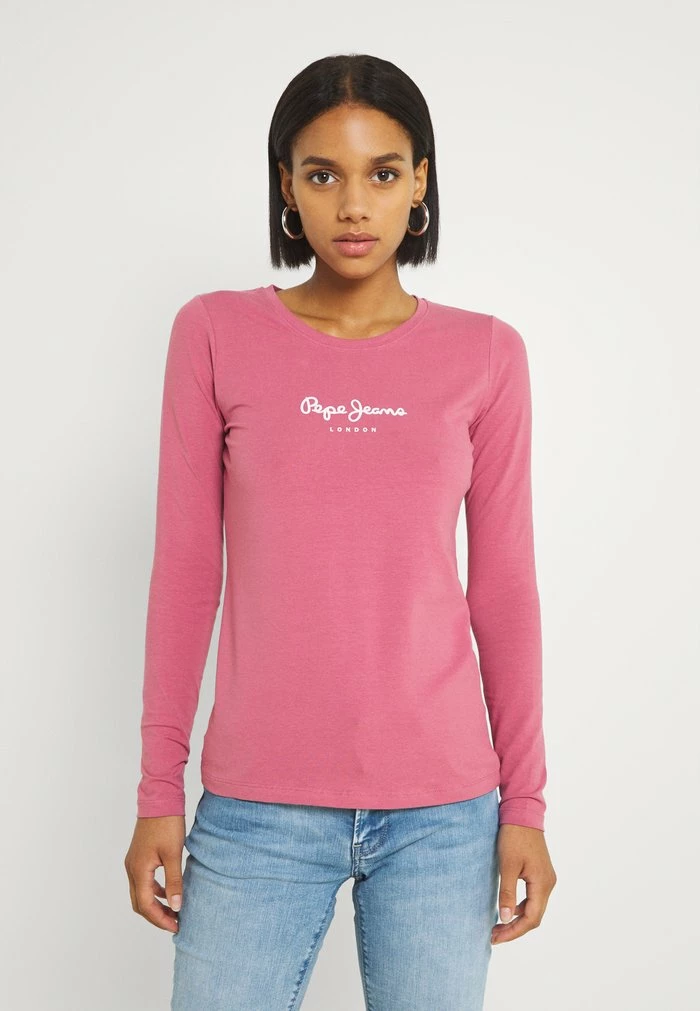 Pepe Jeans NEW VIRGINIA - T-shirt à Manches Longues - Washed Berry 1 Pepe Jeans NEW VIRGINIA - T-shirt à Manches Longues - Washed Berry