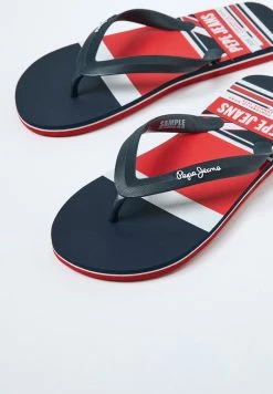 Pepe Jeans WHALE - Tongs - Azul Marino -Pepe Jeans Soldes Magasin 286a40eae062469ba261afde31742800