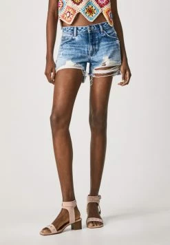 Pepe Jeans THRASHER - Short En Jean - Denim