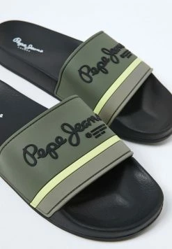 Pepe Jeans PORTOBELLO - Sandales De Bain - Verde Caqui 10 Pepe Jeans PORTOBELLO - Sandales De Bain - Verde Caqui -Pepe Jeans Soldes Magasin 288128a725434e88997736d4f98ce0de
