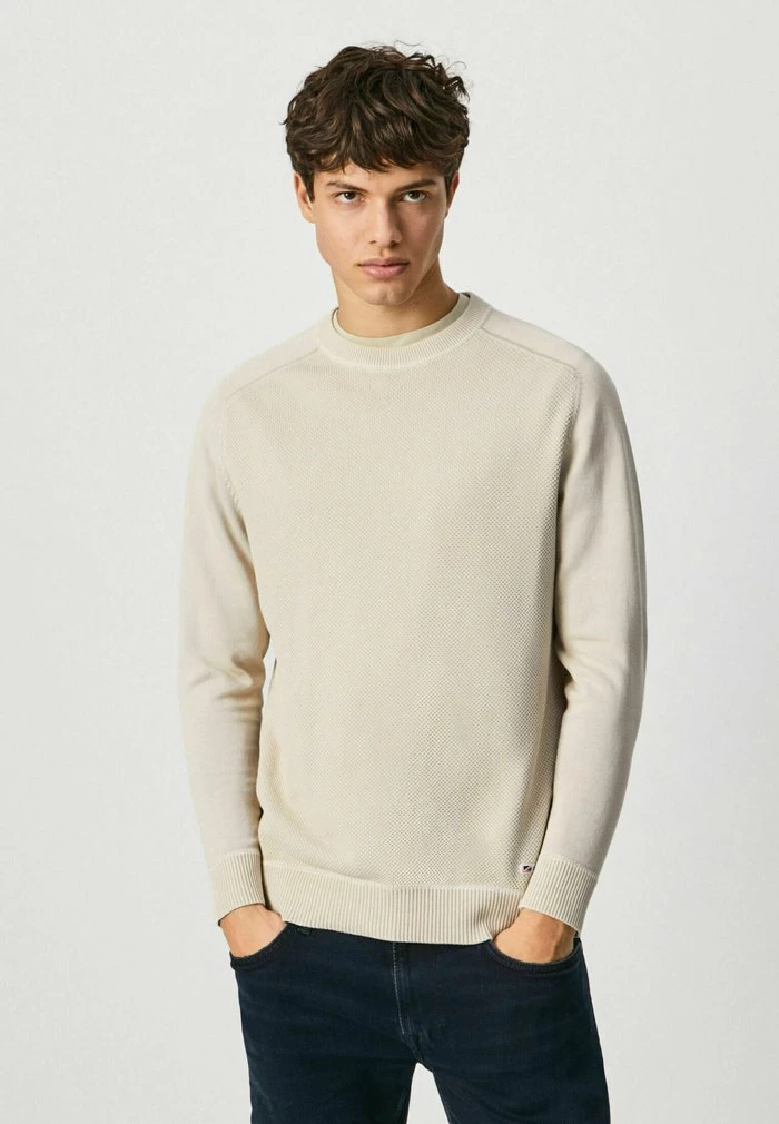 Pepe Jeans JASON - Pullover - Natural 1 Pepe Jeans JASON - Pullover - Natural