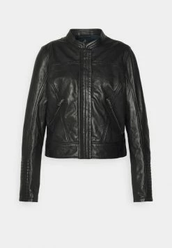Pepe Jeans FLAWN - Veste En Cuir - Black 10 Pepe Jeans FLAWN - Veste En Cuir - Black -Pepe Jeans Soldes Magasin 2ba71cb0420449138864fe9333585007