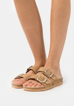 Pepe Jeans OBAN BASIC - Mules - Tobacco