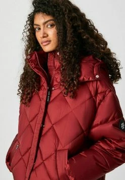 Pepe Jeans CLAUDE - Veste D'hiver - Dark Red -Pepe Jeans Soldes Magasin 2cb90dc557874e72a5e1a5ebfeb44446