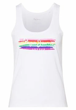 Pepe Jeans BAYARD - Débardeur - White -Pepe Jeans Soldes Magasin 2d5d53ee35804c66a72ee49a5dcf0c3b