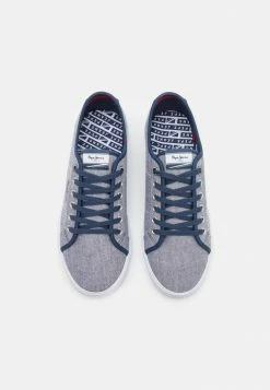 Pepe Jeans BRADY MEN - Baskets Basses - Blue -Pepe Jeans Soldes Magasin 2d91508c4be546c5af3f66ebaa490232