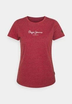Pepe Jeans MAHSA - T-shirt Imprimé - Winter Red